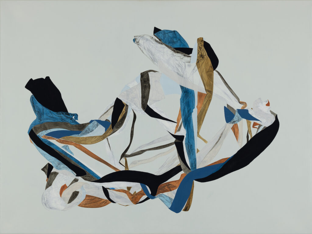 OHNE TITEL (BLUE-BROWN)