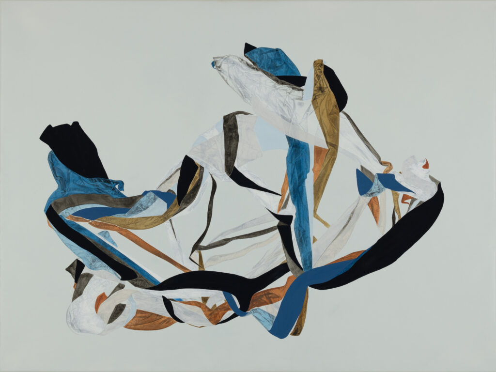 OHNE TITEL (BLUE-BROWN)