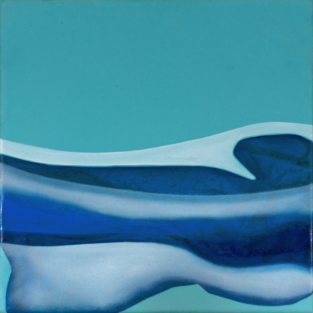 OHNE TITEL (ON BLUE SERIES)